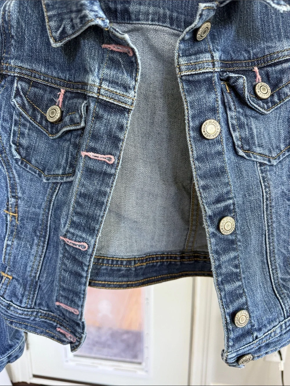 GAP Kids Medium Blue Denim Jean Jacket